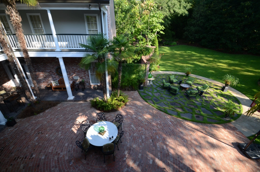 Custom Backyard Seating Area by Magnolia Green LLC - Photo 3