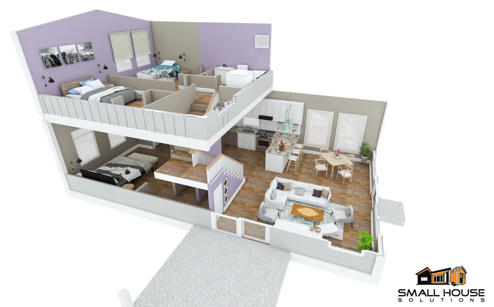 East Side Archie - Accessory Dwelling Unit - 1,100 by Small House Solutions - Photo 5