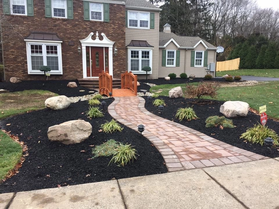 Paver walkway with bridge (Sokolowski) by Cambridge Landscapes - Photo 5