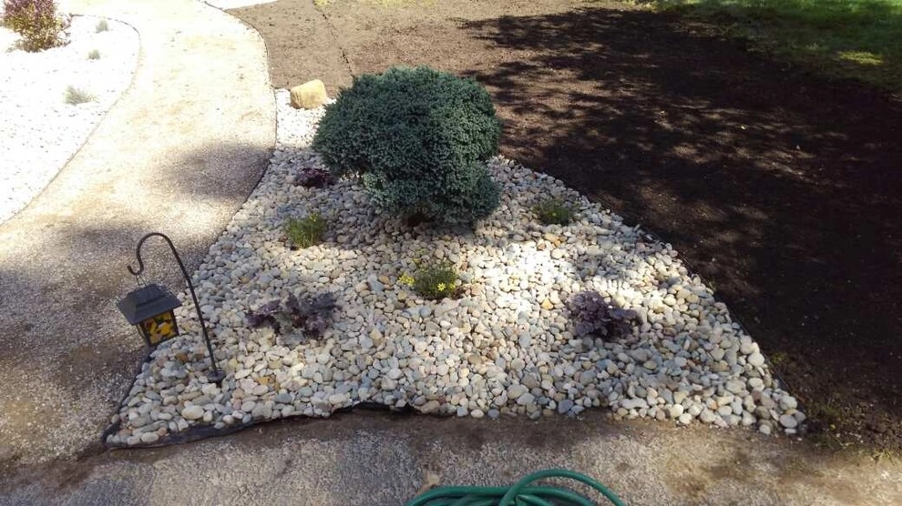 Front Landscape Makeover by Majestic Services Of Michigan - Photo 4