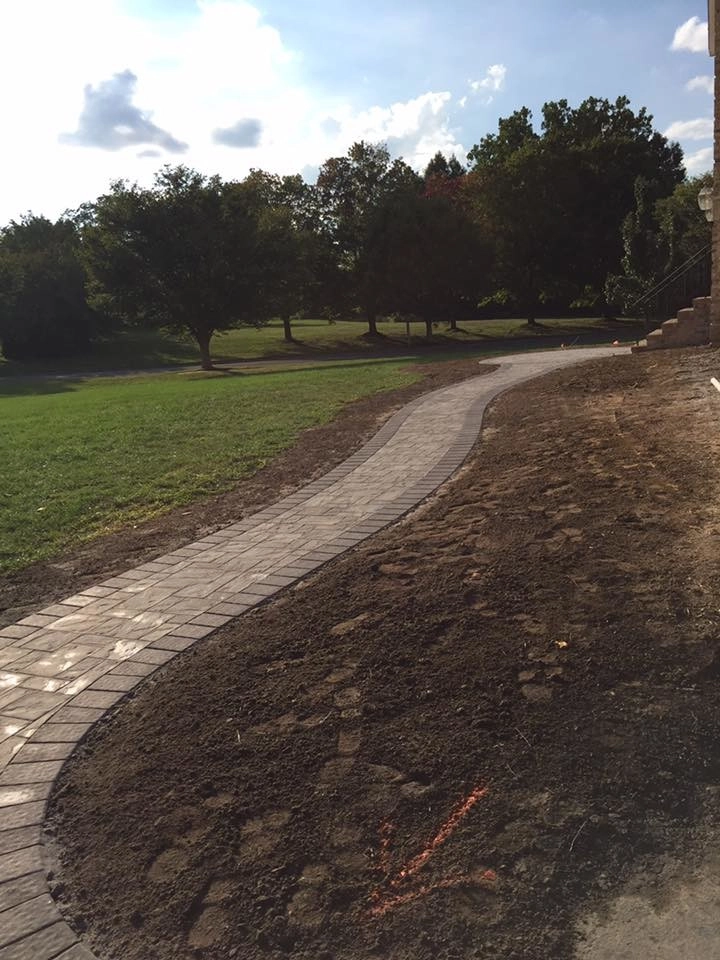 Columbus, NJ - paver walkway and landing by Cambridge Landscapes - Photo 11