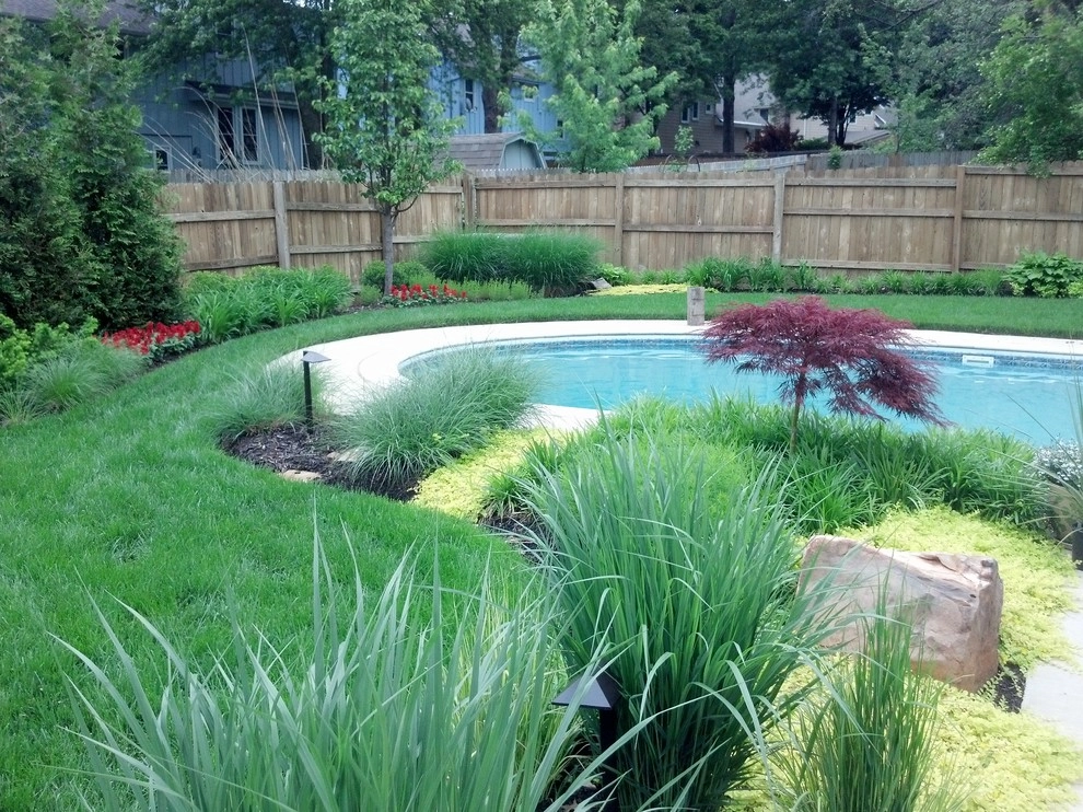 Olathe Backyard Pool by MALA LLC - Michael Ashley Landscape Architecture - Photo 7