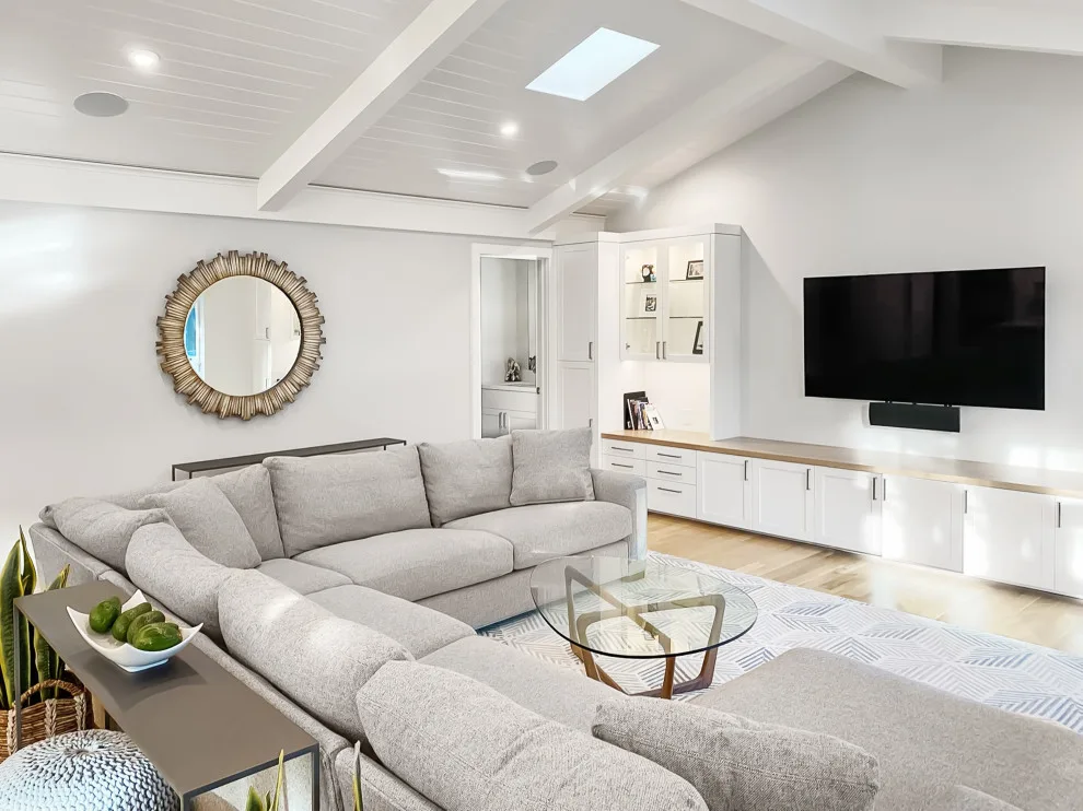 Contemporary Living Environment by Nordin Builders, Inc. - Photo 2