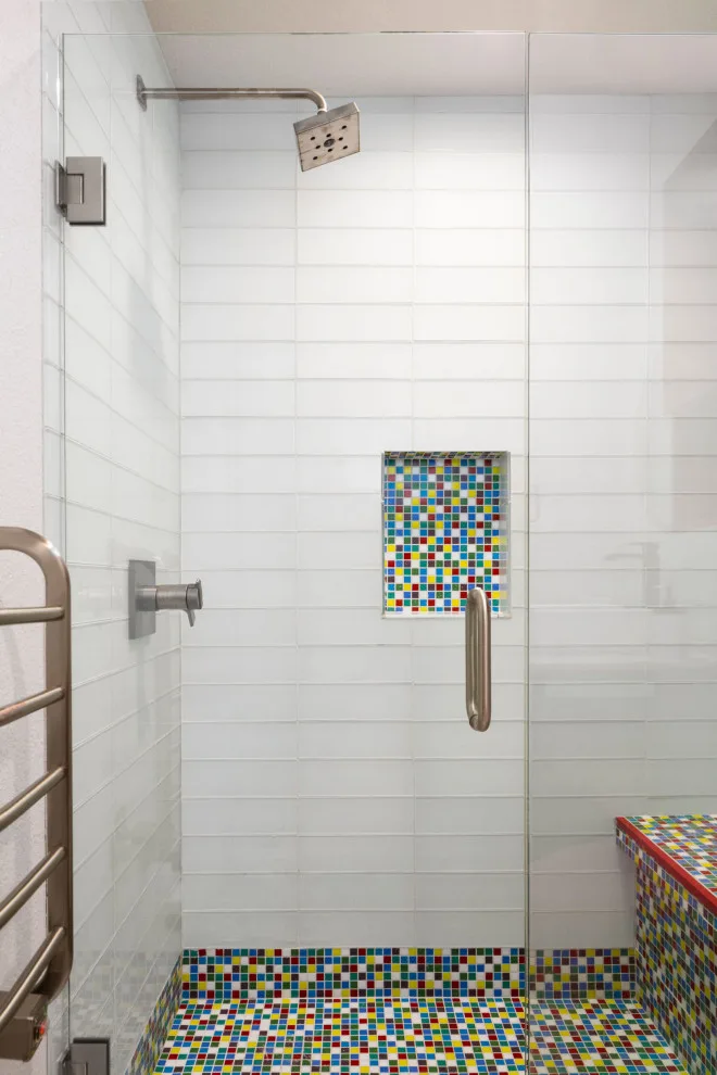 Vibrant and Daring Bathroom by Inspiration Designs - Photo 3