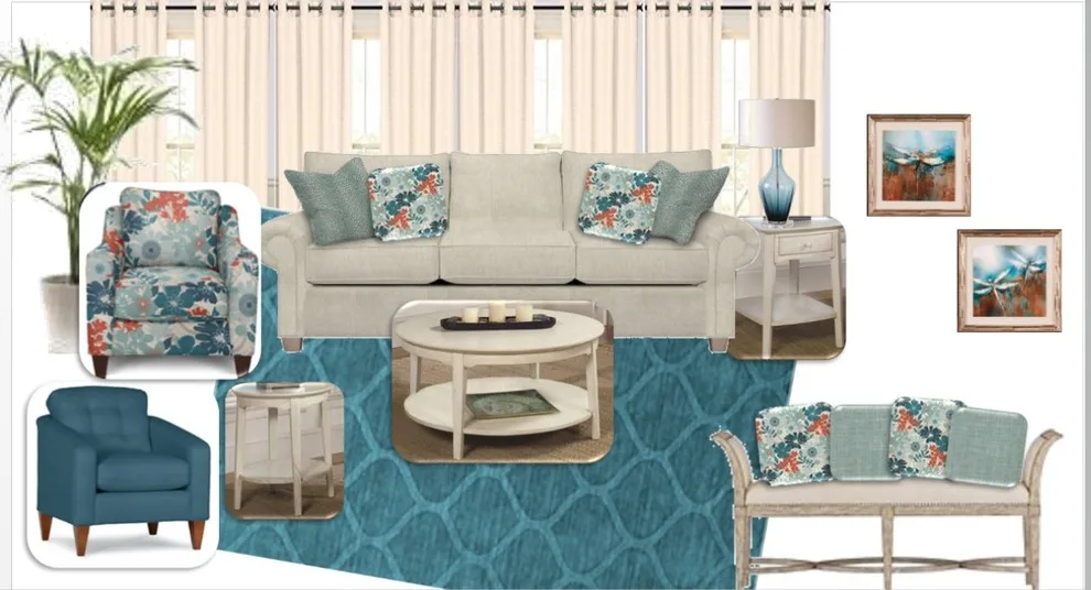 Vibrant and Cheerful Sunroom by Susan Knox For Ethan Allen Peoria, IL - Photo 2