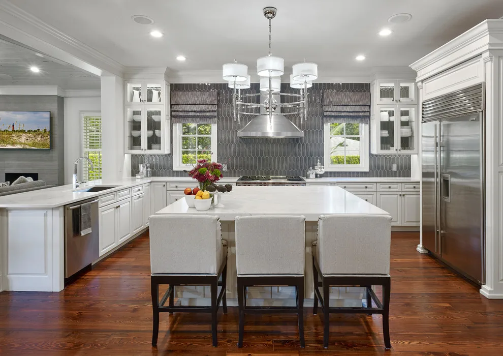 Radiant White Kitchen Remodel by John McClain Design - Photo 3