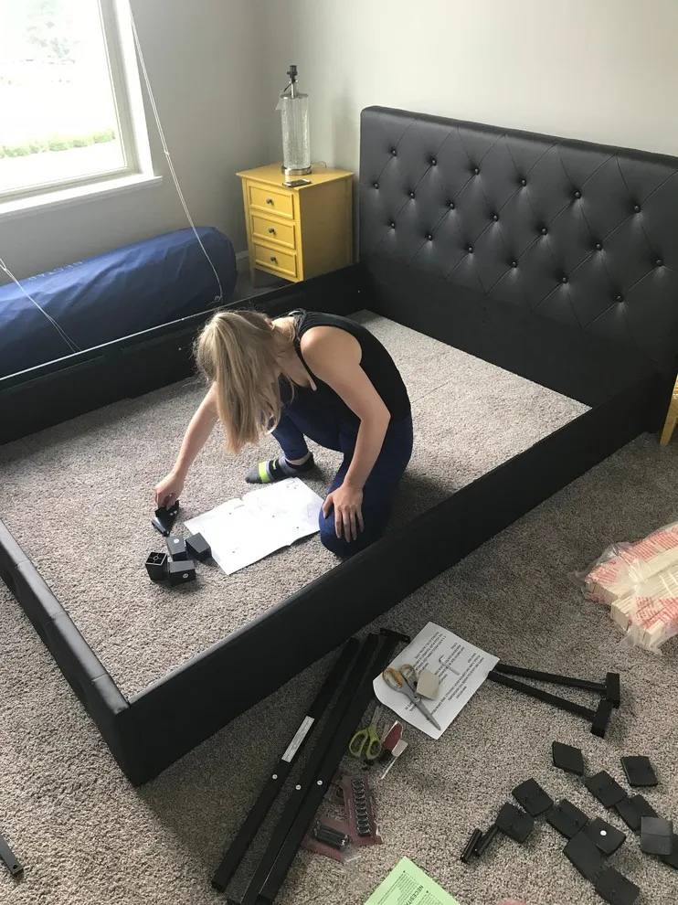 Affordable Bedroom by Monica Lukas Design - Photo 3