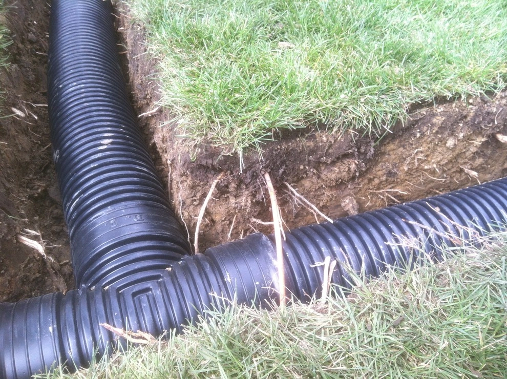 Maple Grove Drain-tile Project by Mark's Lawn Service, Inc. - Photo 11