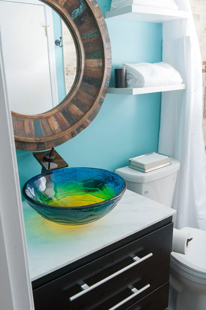 Spa Sanctuary Bathroom by Creative Interior Designs By Lynda LLC - Photo 2