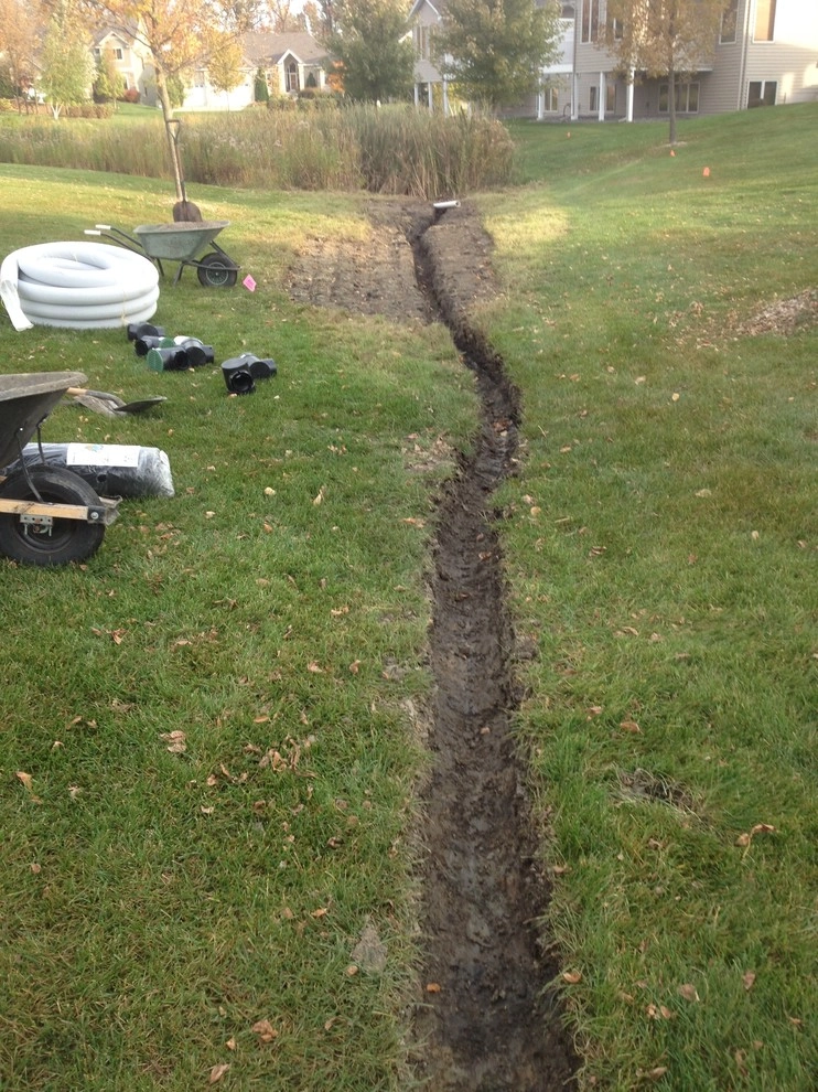Delgany Drain-tile Project by Mark's Lawn Service, Inc. - Photo 3