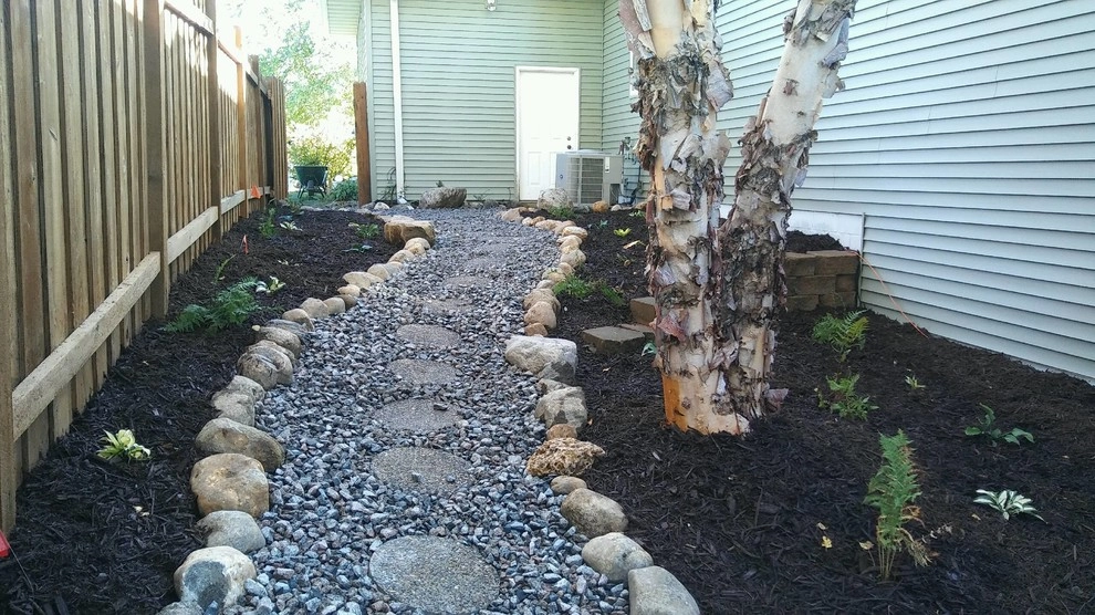 Landscape Design "Hosta Garden Walkway" by Mark's Lawn Service, Inc. - Photo 5
