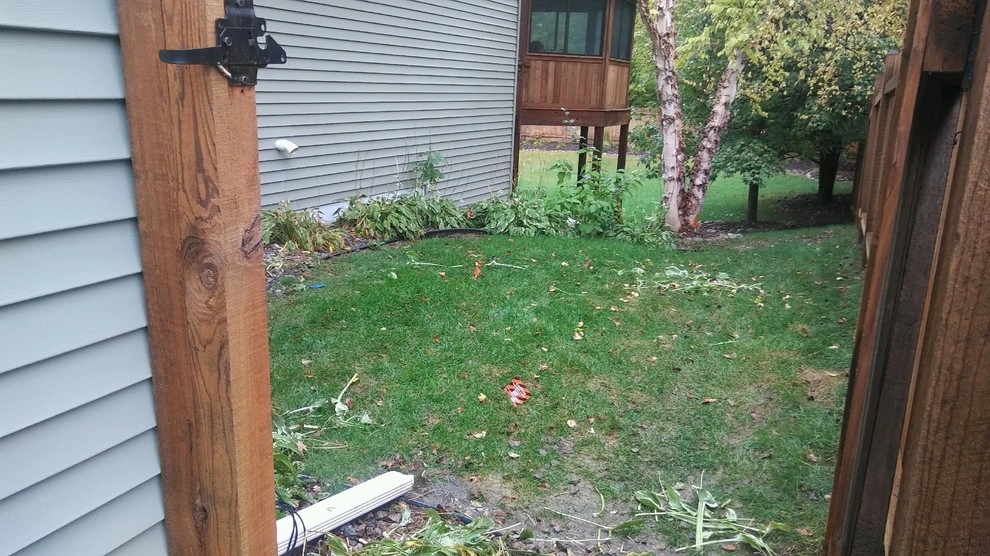 Landscape Design "Hosta Garden Walkway" by Mark's Lawn Service, Inc. - Photo 2