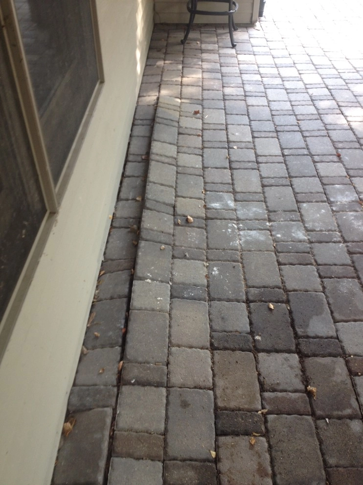 Paver Patio & Drainage Correction by Mark's Lawn Service, Inc. - Photo 2