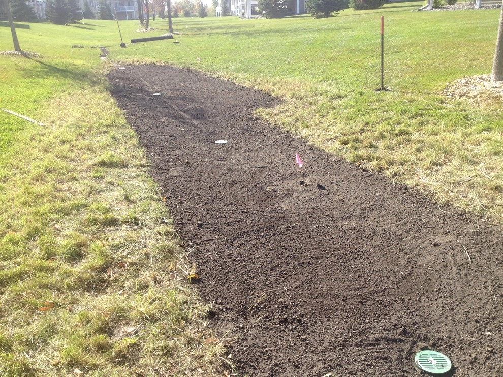 Delgany Drain-tile Project by Mark's Lawn Service, Inc. - Photo 2
