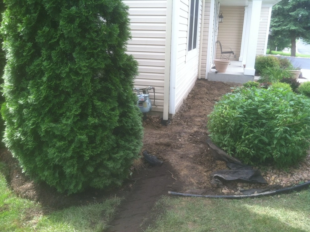 Maple Grove Drain-tile Project by Mark's Lawn Service, Inc. - Photo 15