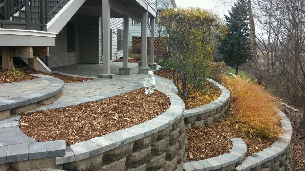 Paver Patio & Drainage Correction by Mark's Lawn Service, Inc. - Photo 8