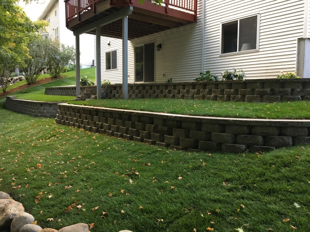 Retaining Wall Replacement - Maple Grove by Mark's Lawn Service, Inc. - Photo 4