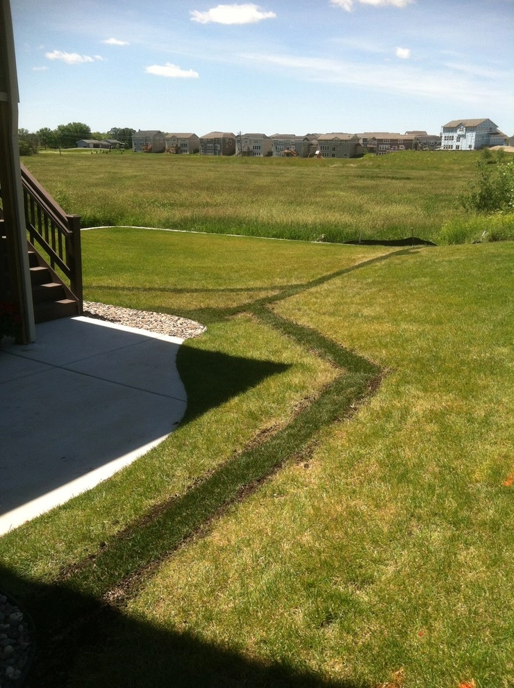 Drain-tile / PVC Install by Mark's Lawn Service, Inc. - Photo 6
