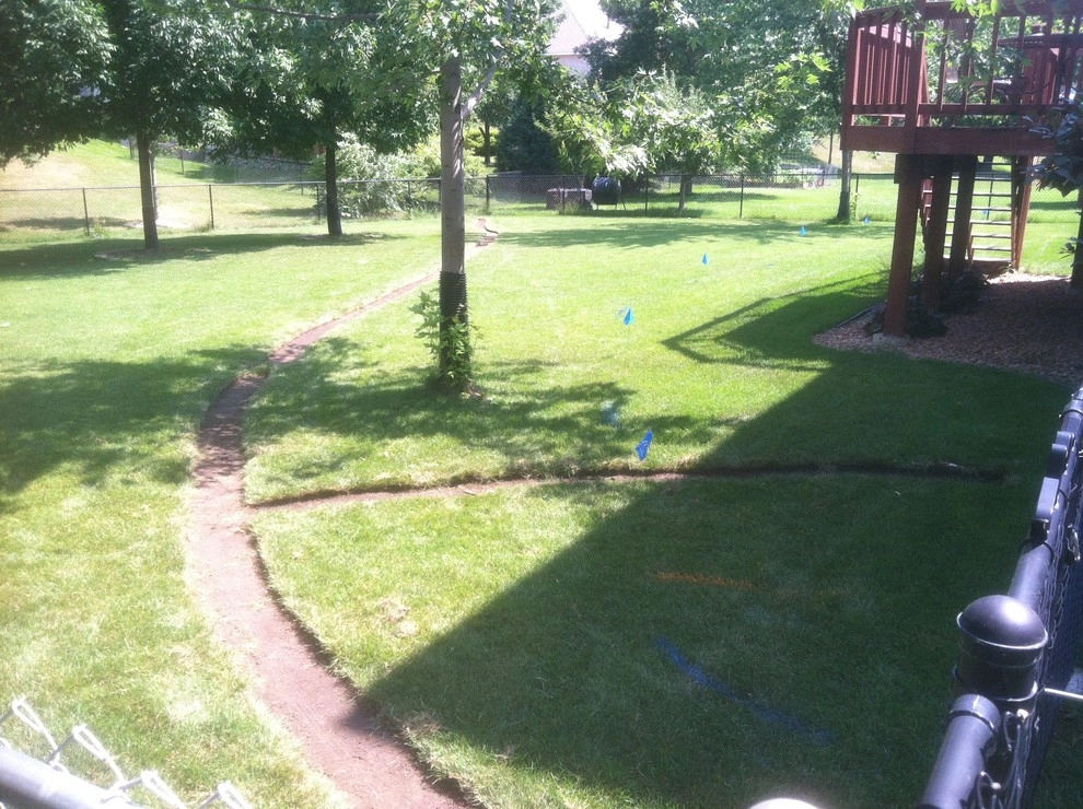 Maple Grove Drain-tile Project by Mark's Lawn Service, Inc. - Photo 10