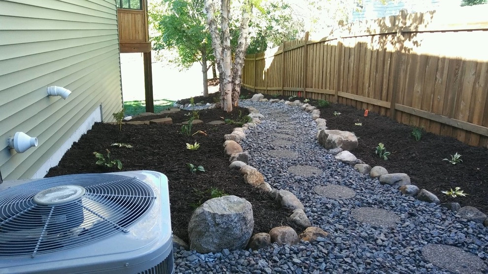 Landscape Design "Hosta Garden Walkway" by Mark's Lawn Service, Inc. - Photo 6