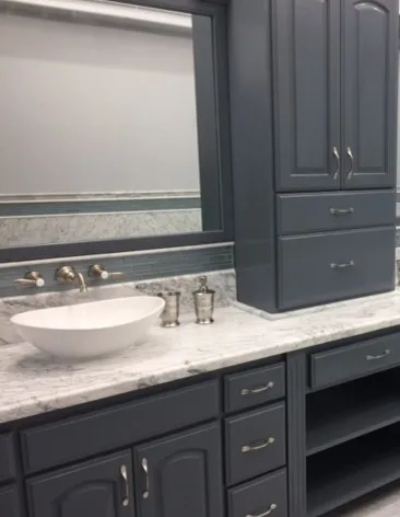 Carrara Marble Luxury Bathroom by Caldera Design LLC - Photo 4
