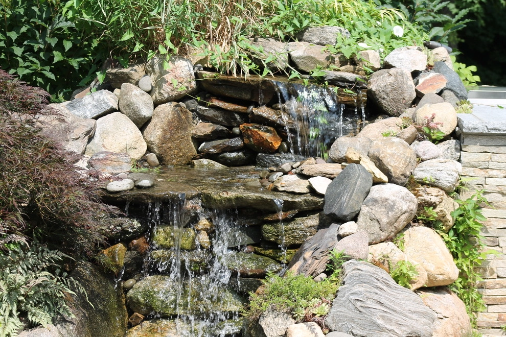 Outdoor Kitchen & Water Feature by Martino Landscape Contractors Inc - Photo 6