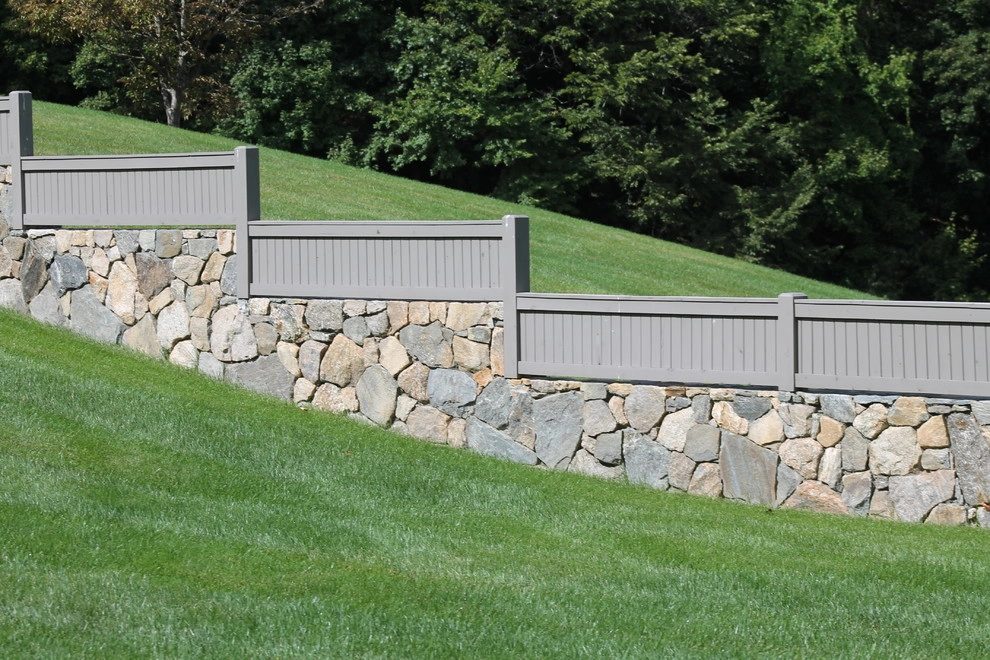 Stone Wall by Martino Landscape Contractors Inc - Photo 2