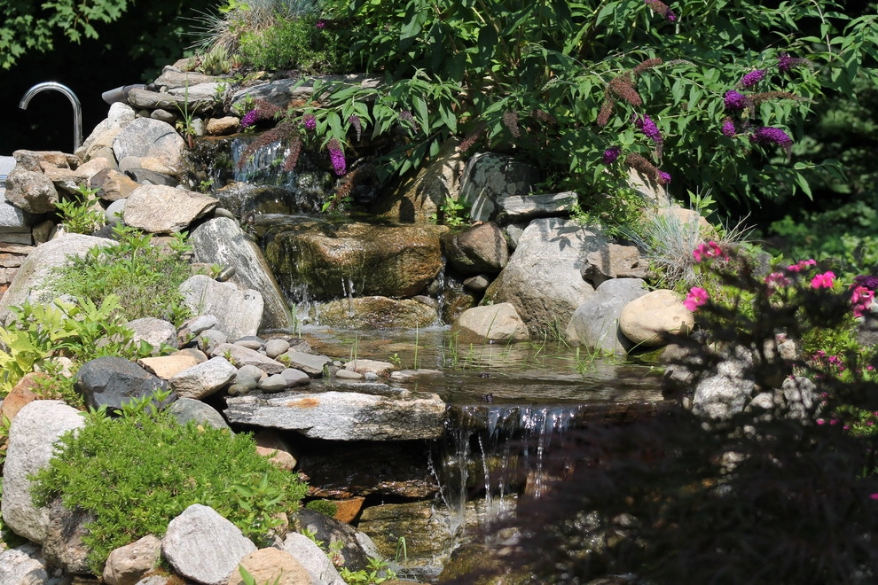 Outdoor Kitchen & Water Feature by Martino Landscape Contractors Inc - Photo 2