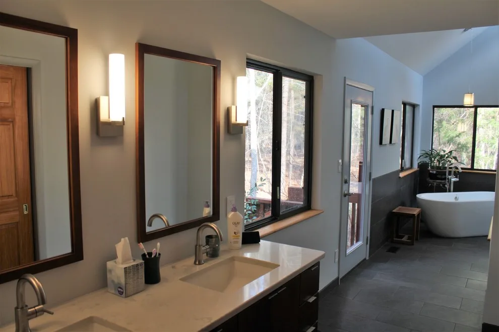 Chapel Hill Guest Suite Bedroom and Bath Remodeling by Brian H Murray Interior Design - Photo 4