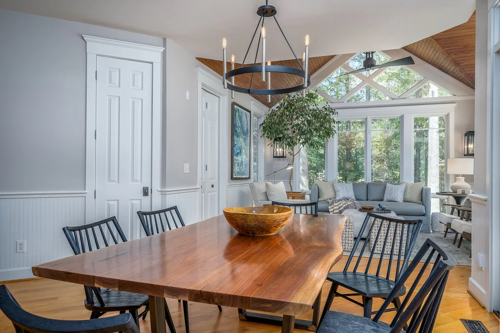 Contemporary Rustic Home Update in Chapel Hill by Brian H Murray Interior Design - Photo 3