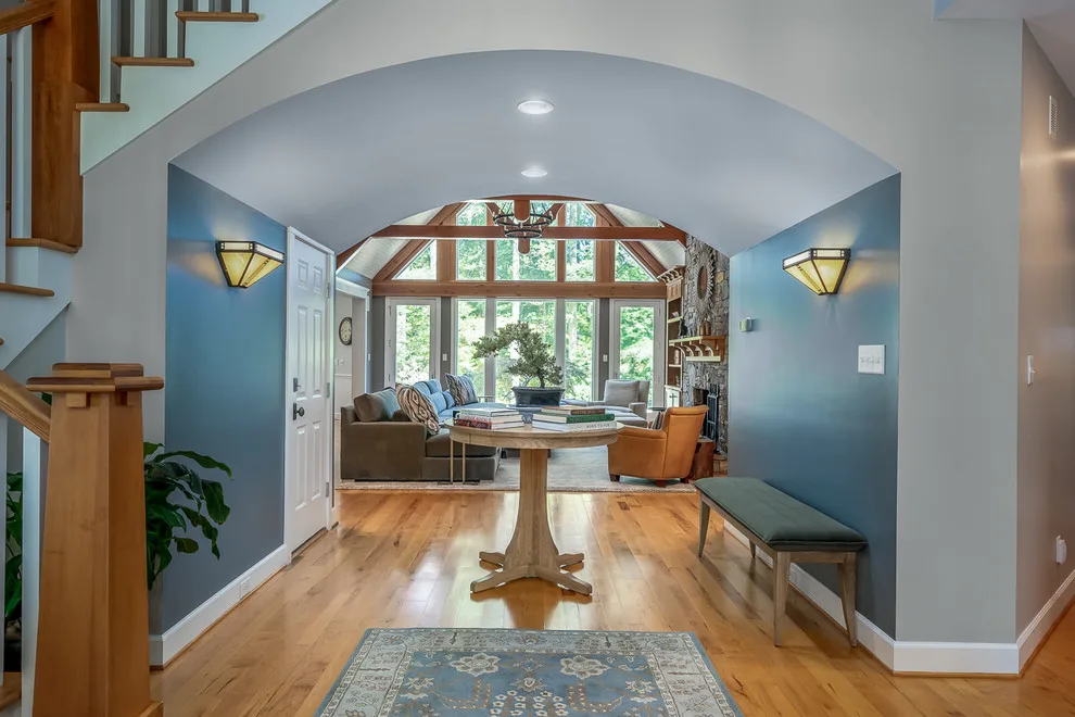 Contemporary Rustic Home Update in Chapel Hill by Brian H Murray Interior Design - Photo 29