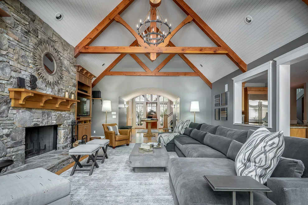 Contemporary Rustic Home Update in Chapel Hill by Brian H Murray Interior Design - Photo 14