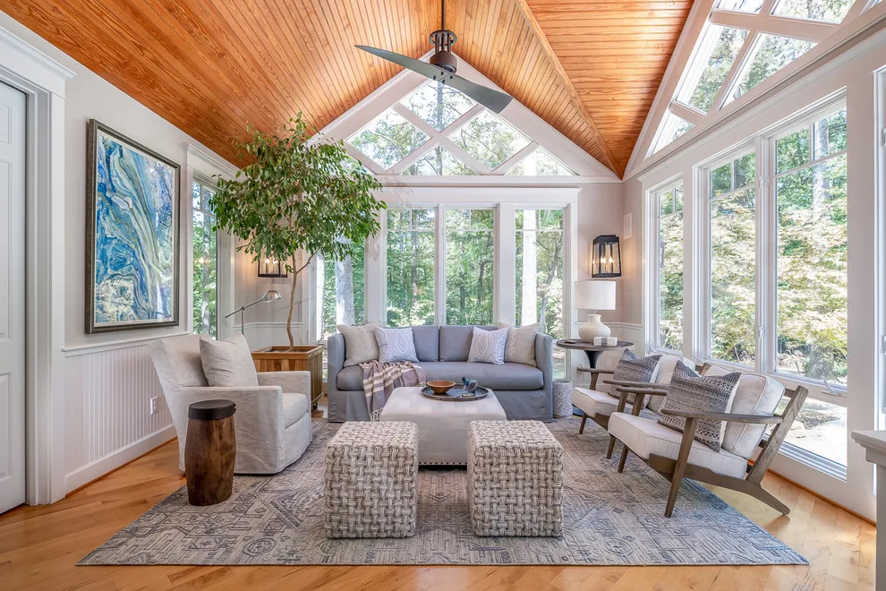 Contemporary Rustic Home Update in Chapel Hill by Brian H Murray Interior Design - Photo 2