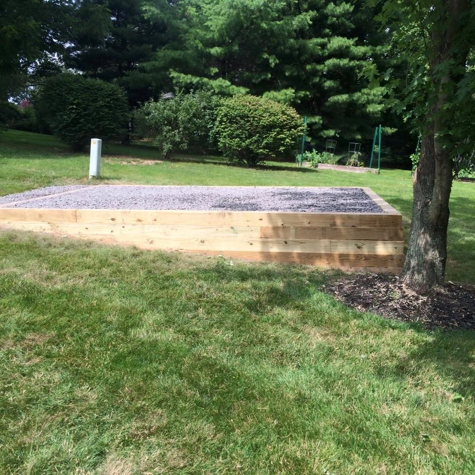 Shed Base Installation by Mason's Landscaping And Construction LLC - Photo 2