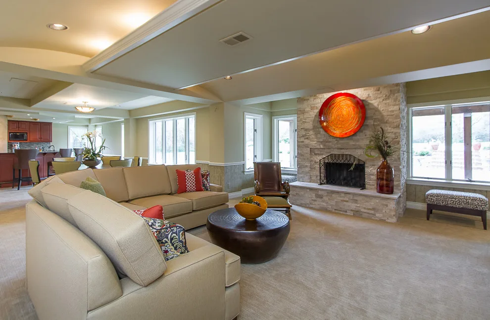 Stylish Basement Space by Cathy Dykman Acinger Design - Photo 2