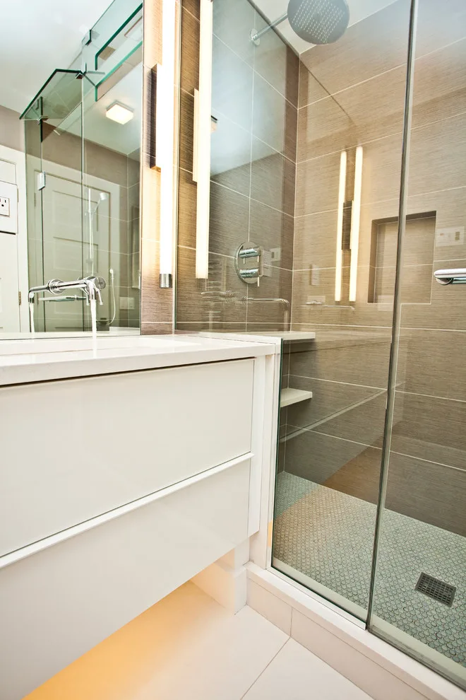 Contemporary Bathroom Remodel by Designs By Human. - Photo 13