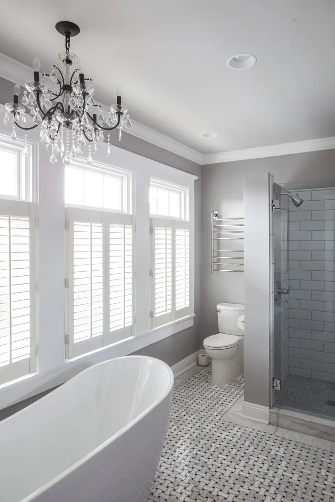 Traditional New Orleans Restroom by Shotgun Design Group, LLC - Photo 2