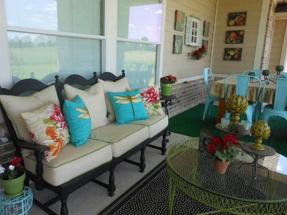 Vibrant and Diverse Country Veranda by The Irish Lady - Photo 2