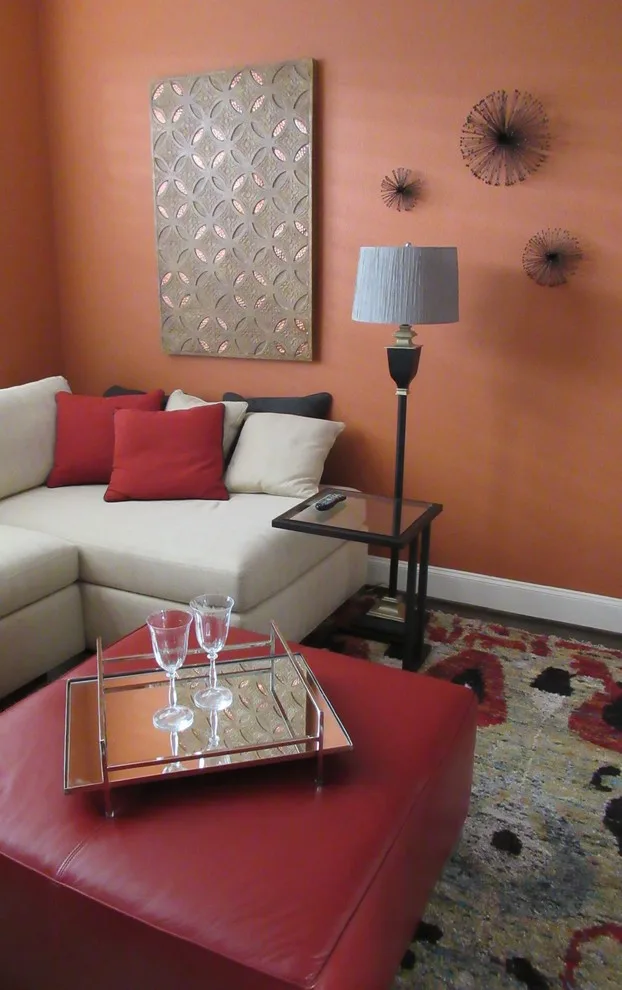 Vibrant Television Living Space by Affordable Interior Design - Photo 2