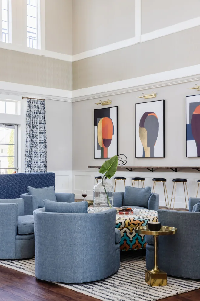Clubhouse Renovation for Condominiums by Bohemian Bungalow Design, LLC - Photo 5