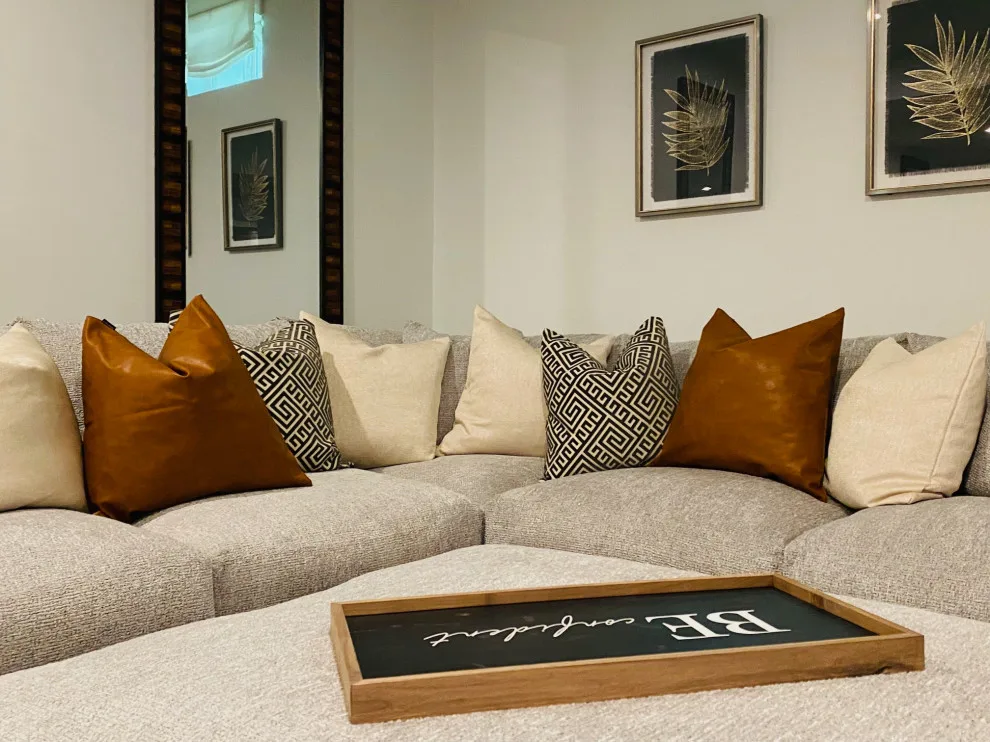 Modern Basement Renovation in Upper Marlboro by Creative Interior Designs By Lynda LLC - Photo 8