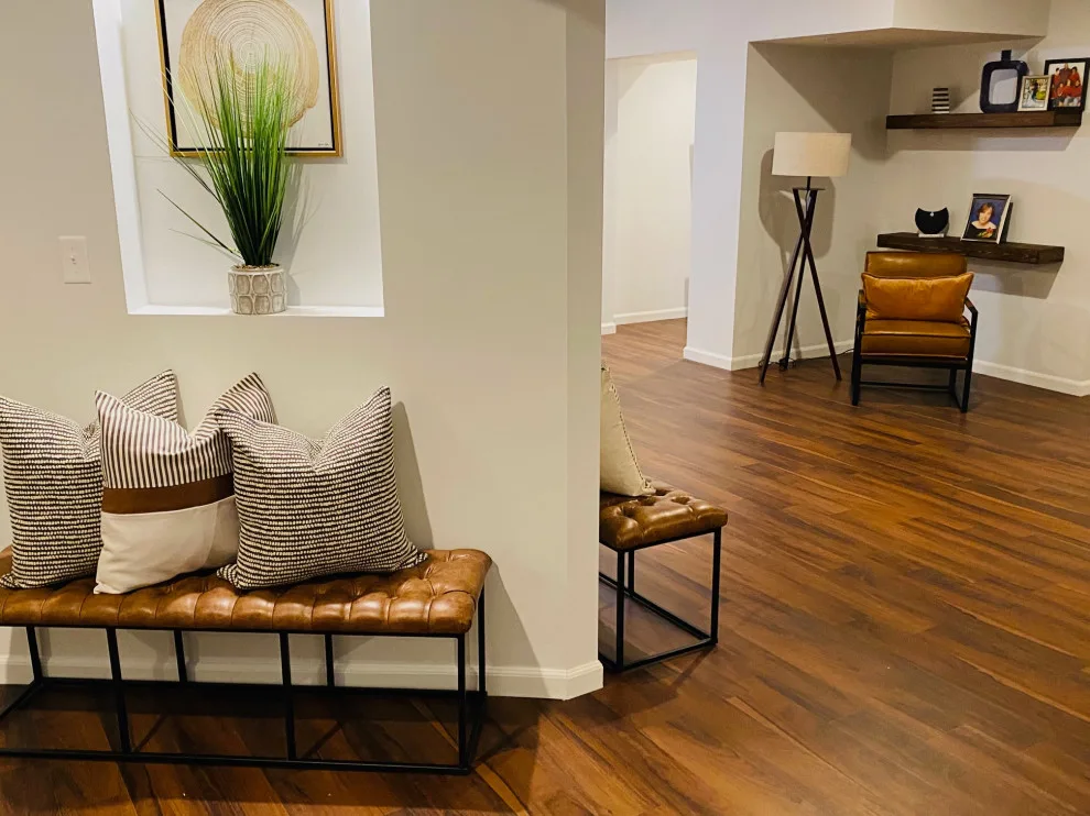 Modern Basement Renovation in Upper Marlboro by Creative Interior Designs By Lynda LLC - Photo 12
