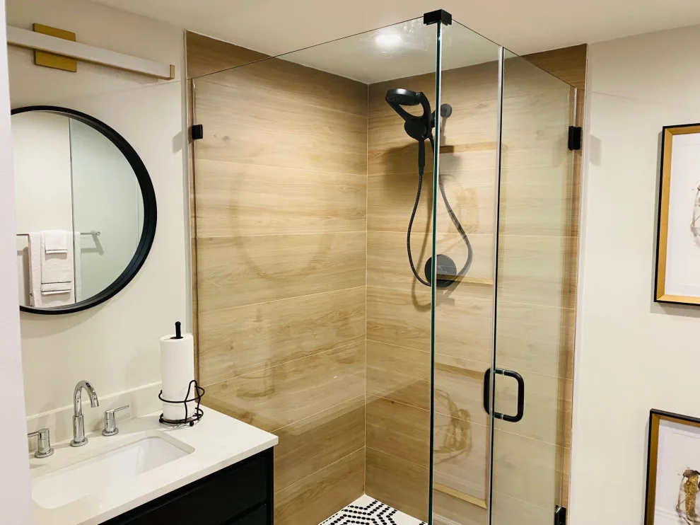 Modern Basement Renovation in Upper Marlboro by Creative Interior Designs By Lynda LLC - Photo 9