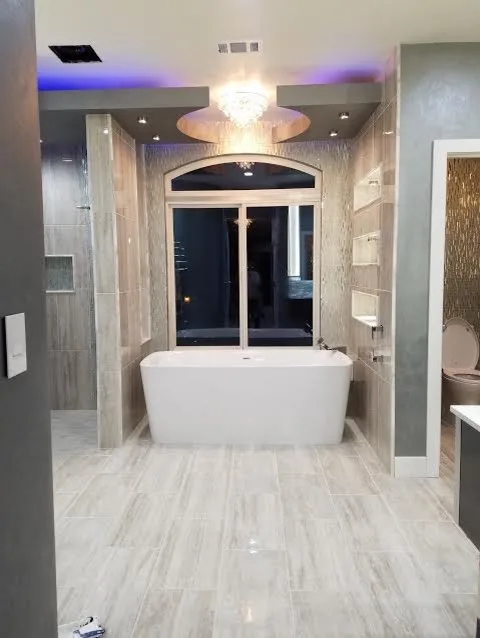 Modern Bedroom and Bathroom Renovation by Brooks Brothers Interiors - Photo 12