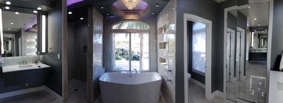 Modern Bedroom and Bathroom Renovation by Brooks Brothers Interiors - Photo 19