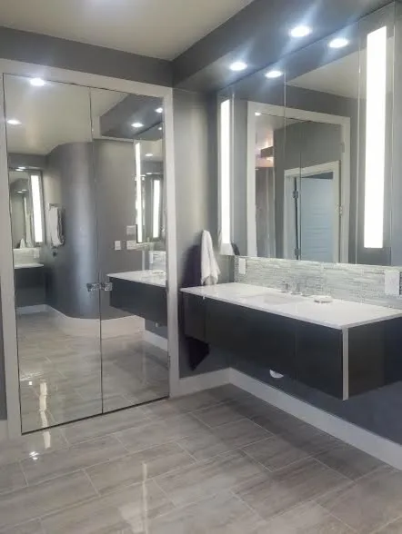 Modern Bedroom and Bathroom Renovation by Brooks Brothers Interiors - Photo 15