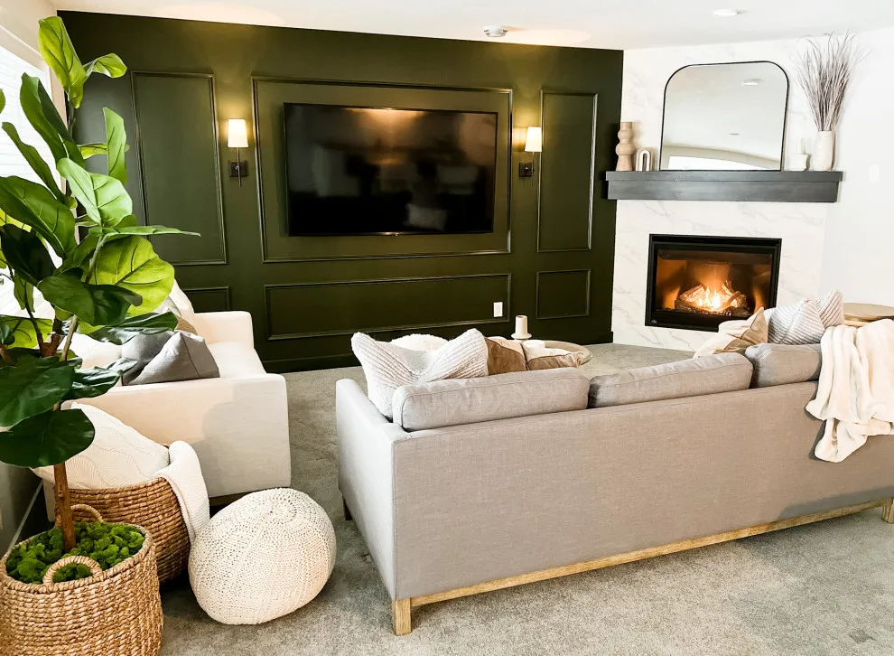 Cozy Basement Initiative by Teak & Olive Design Co. - Photo 3