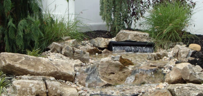 Waterfalls by Longo's Landscaping & Masonry - Photo 2