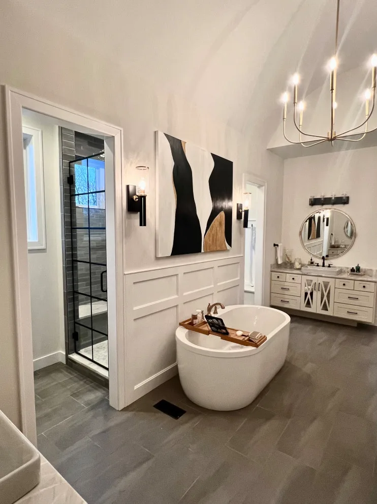 Custom Home Crafted for an Exceptional Builder by Surface To Surface Interior Design/Construction - Photo 5