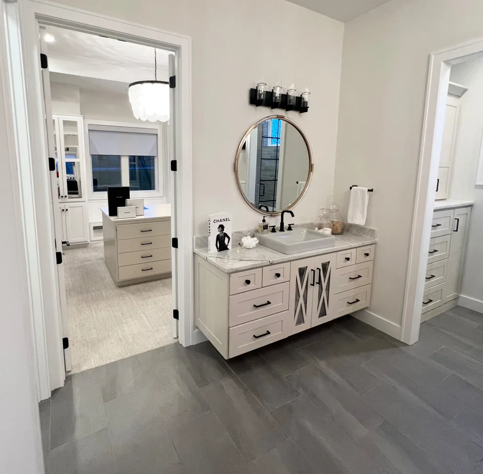 Custom Home Crafted for an Exceptional Builder by Surface To Surface Interior Design/Construction - Photo 36